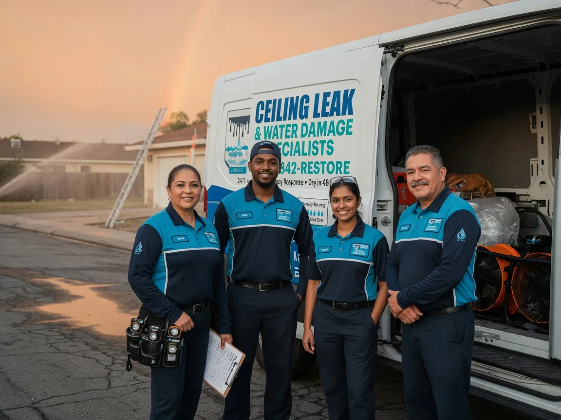Ceiling Leak Cleanup company in Davy, WV